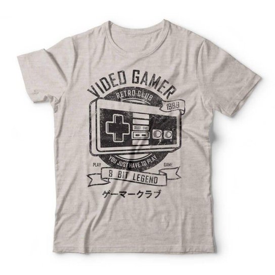 Camiseta Studio Geek Gamer Retrô Club Unissex
