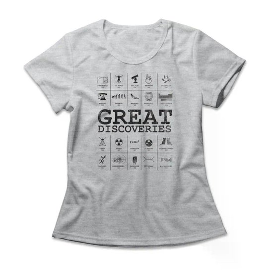 Camiseta Studio Geek Great Discoveries Feminino
