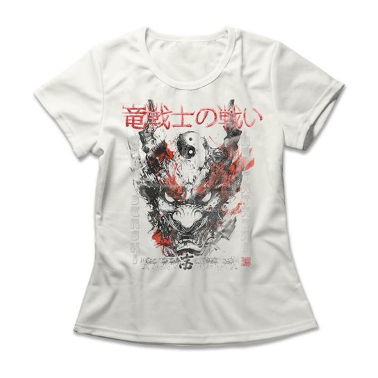Camiseta Studio Geek Hannya Tao Feminino