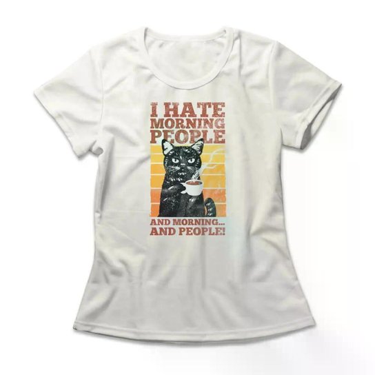 Camiseta Studio Geek Hate Morning People Feminino