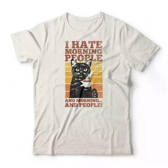 Camiseta Studio Geek Hate Morning People Masculino