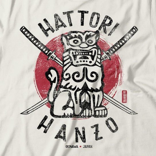 Camiseta Studio Geek Hattori Hanzo Unissex