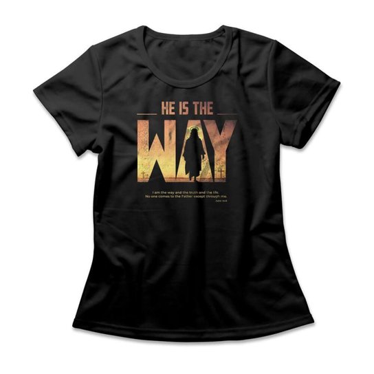 Camiseta Studio Geek He Is The Way Feminino