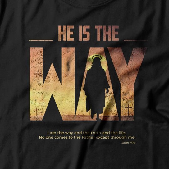 Camiseta Studio Geek He Is The Way Feminino