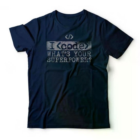 Camiseta Studio Geek I Code Masculino