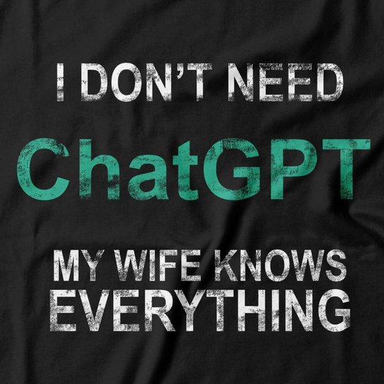 Camiseta Studio Geek I Don't Need ChatGPT Feminino