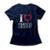 Camiseta Studio Geek I Love Photography Feminino - Azul Escuro