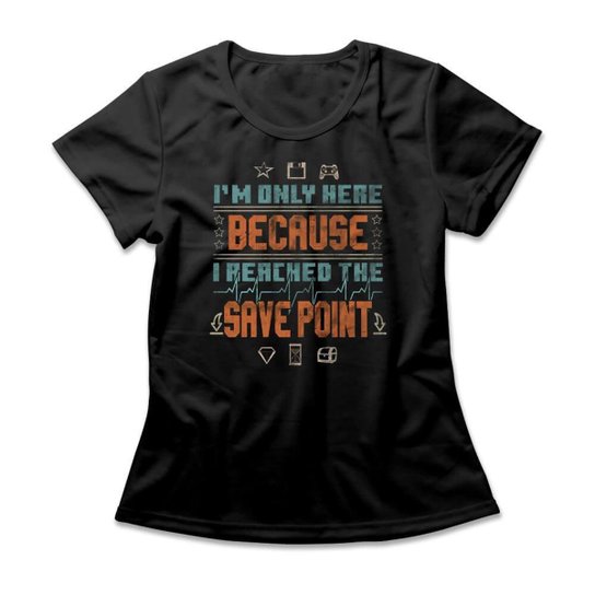 Camiseta Studio Geek I Reached The Save Point Feminino