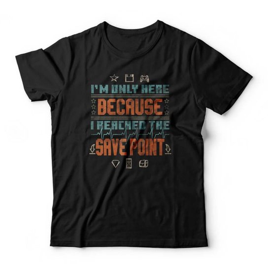 Camiseta Studio Geek I Reached The Save Point Masculino