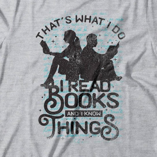 Camiseta Studio Geek I Read Books Feminino