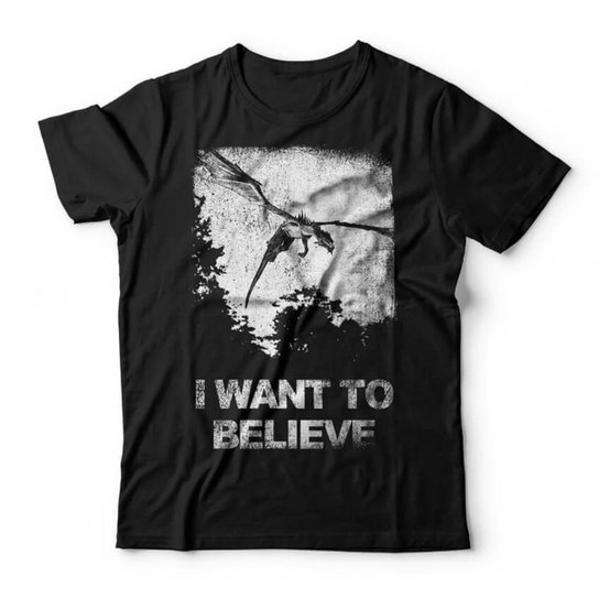 Camiseta Studio Geek I Want To Believe Unissex