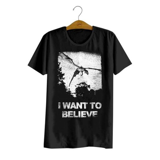 Camiseta Studio Geek I Want To Believe Unissex