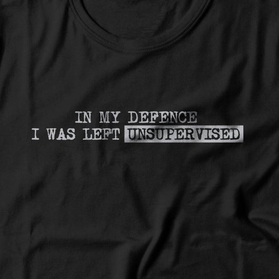 Camiseta Studio Geek I Was Left Unsupervised Masculino