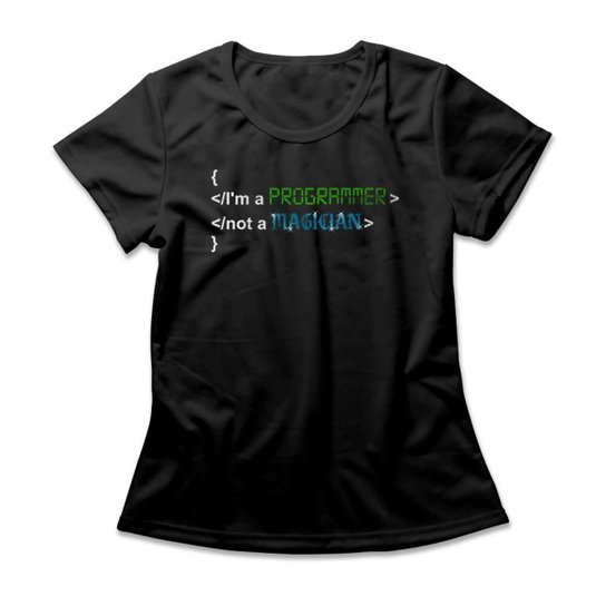 Camiseta Studio Geek I'm A Programmer Feminino