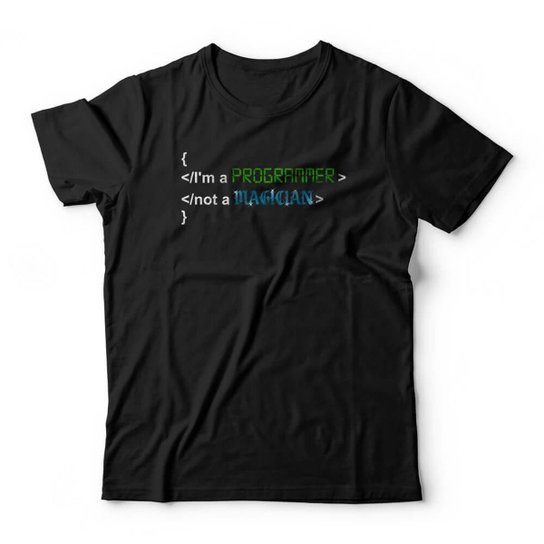 Camiseta Studio Geek I'm A Programmer Masculino