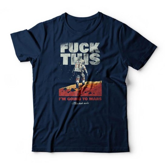 Camiseta Studio Geek I'm Going To Mars Masculino