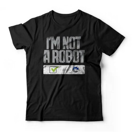 Camiseta Studio Geek I'm Not A Robot Masculino