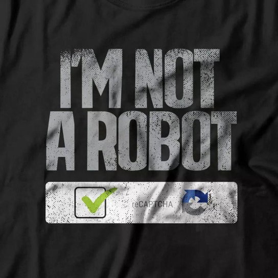 Camiseta Studio Geek I'm Not A Robot Masculino