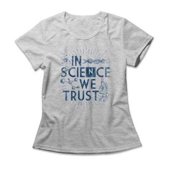 Camiseta Studio Geek In Science We Trust Feminino