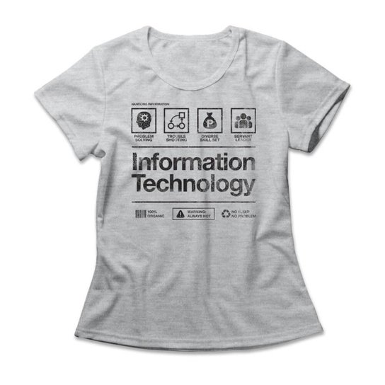 Camiseta Studio Geek Information Technology Feminino