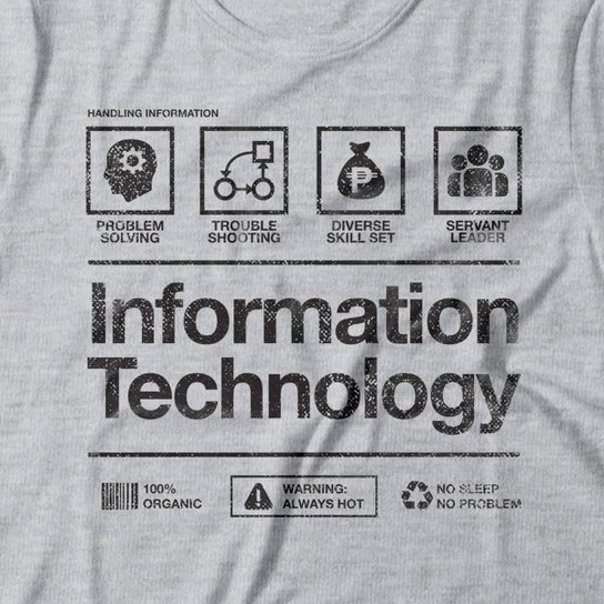 Camiseta Studio Geek Information Technology Feminino