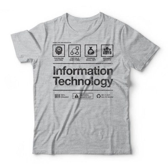 Camiseta Studio Geek Information Technology Masculino