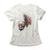 Camiseta Studio Geek Ink Skulls Feminino - Off White