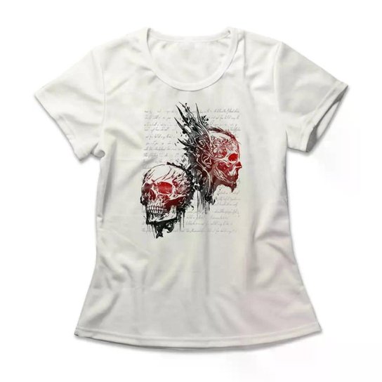 Camiseta Studio Geek Ink Skulls Feminino