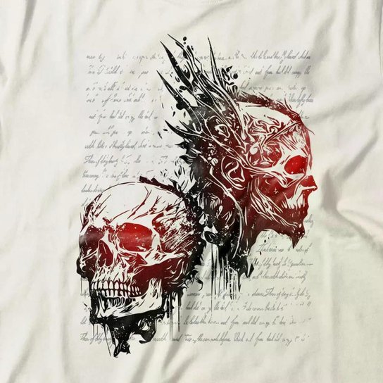 Camiseta Studio Geek Ink Skulls Feminino