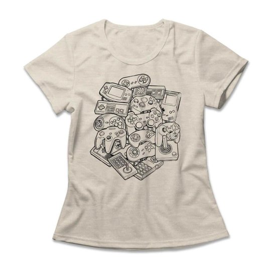 Camiseta Studio Geek Joysticks Feminino