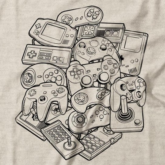 Camiseta Studio Geek Joysticks Feminino
