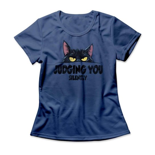 Camiseta Studio Geek Judging You Silently Feminino
