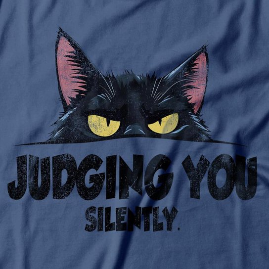 Camiseta Studio Geek Judging You Silently Feminino