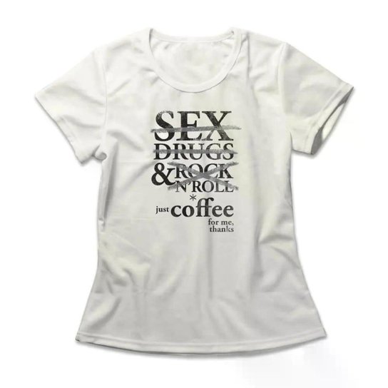 Camiseta Studio Geek Just Coffee For Me Feminino