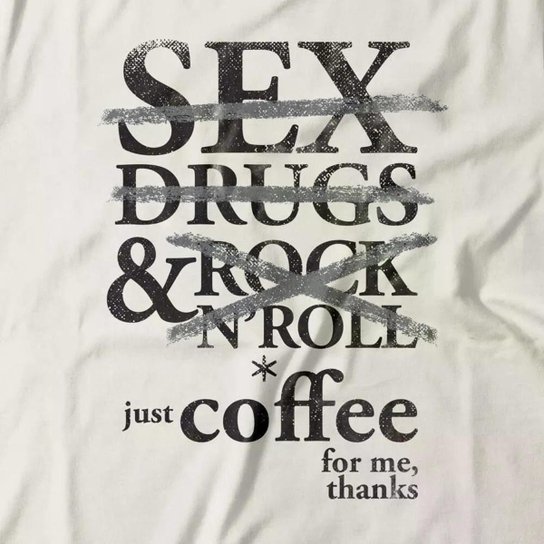 Camiseta Studio Geek Just Coffee For Me Feminino