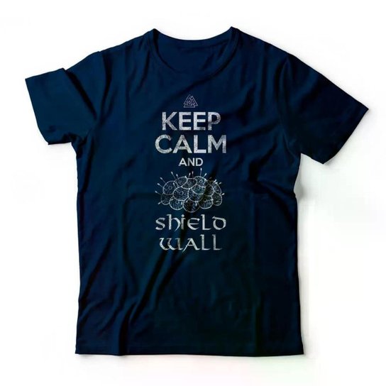 Camiseta Studio Geek Keep Calm And Shield Wall Masculino