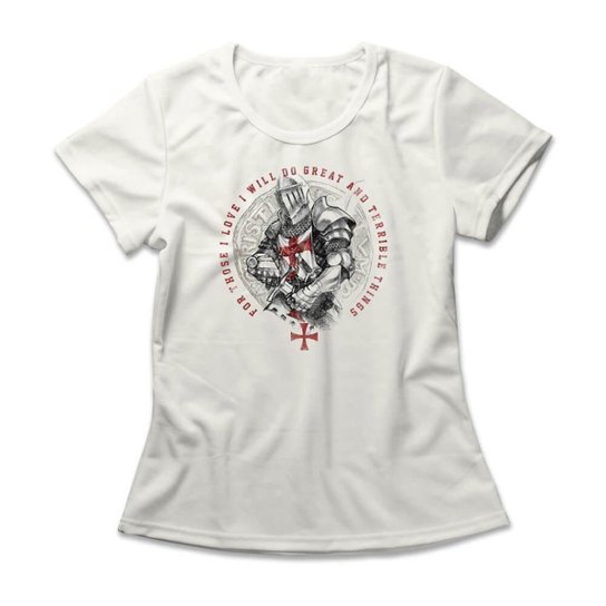 Camiseta Studio Geek Knight Templar Feminino