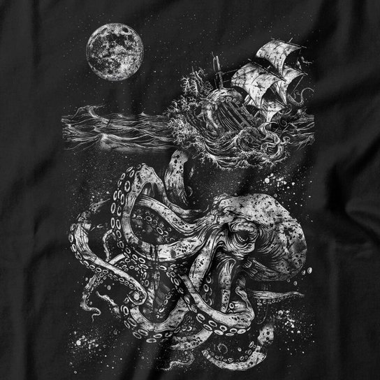 Camiseta Studio Geek Kraken Masculino