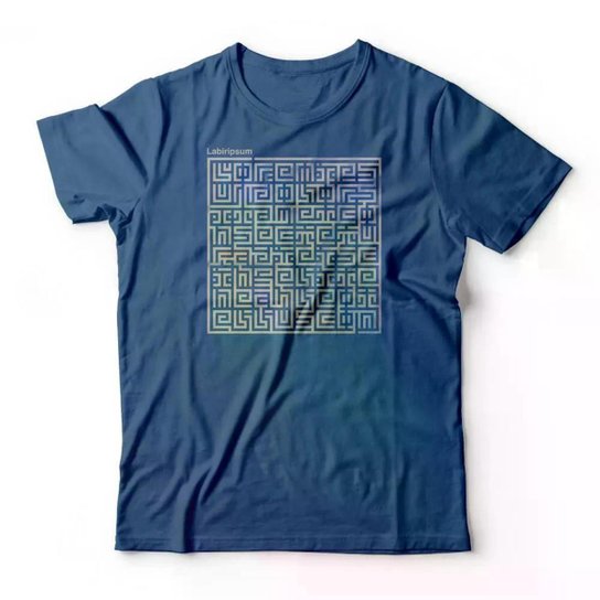 Camiseta Studio Geek Labiripsum by Unitri Design Masculino