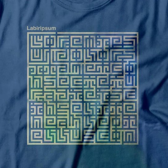 Camiseta Studio Geek Labiripsum by Unitri Design Masculino