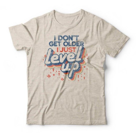 Camiseta Studio Geek Level Up Masculino