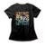Camiseta Studio Geek Live Fast Eat Trash Feminino - Preto