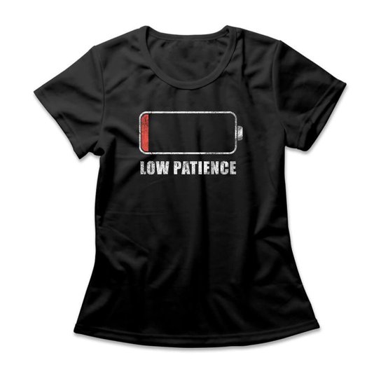 Camiseta Studio Geek Low Patience Feminino