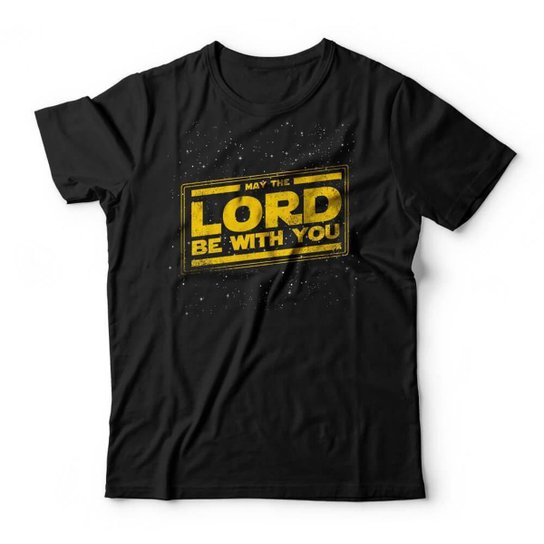 Camiseta Studio Geek May The Lord Be With You Masculino
