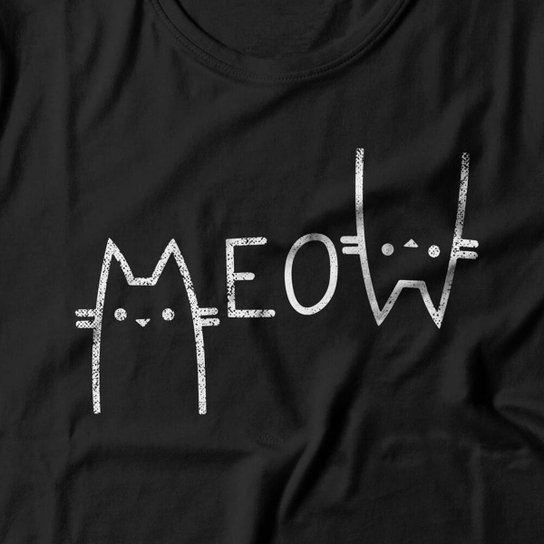 Camiseta Studio Geek Meow Masculino