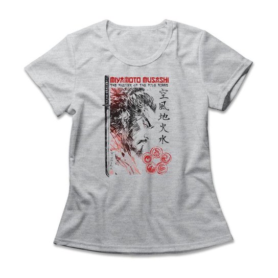 Camiseta Studio Geek Miyamoto Musashi Feminino