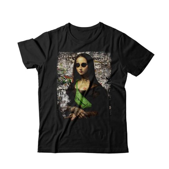 Camiseta Studio Geek Monalisa Swag Masculino