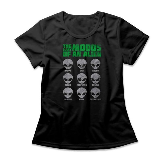 Camiseta Studio Geek Moods Of An Alien Feminino