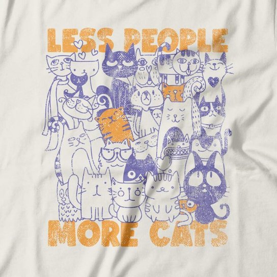 Camiseta Studio Geek More Cats Feminino