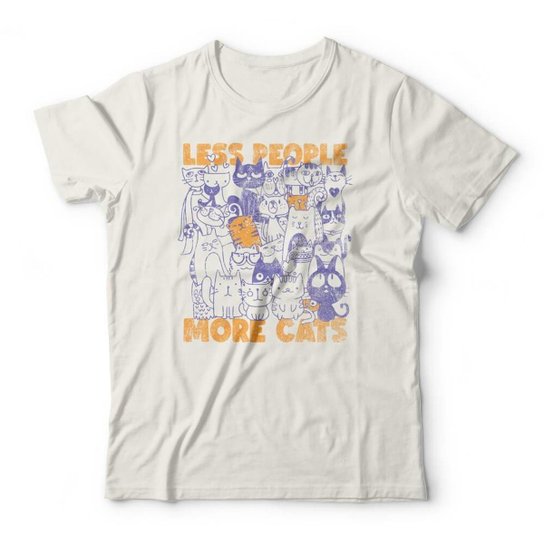 Camiseta Studio Geek More Cats Masculino